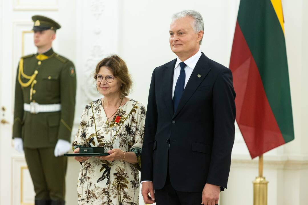 Valstybės apdovanojimų įteikimo ceremonija