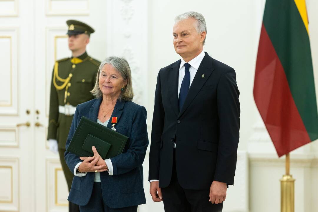 Valstybės apdovanojimų įteikimo ceremonija