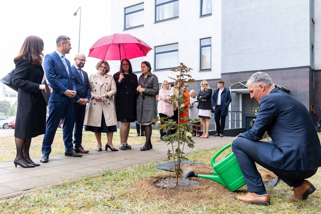 Užbaigta dalies teismo rūmų Vilniuje rekonstrukcija