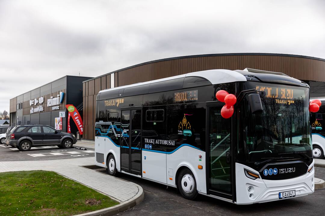 Trakuose atidaryta nauja autobusų stotis