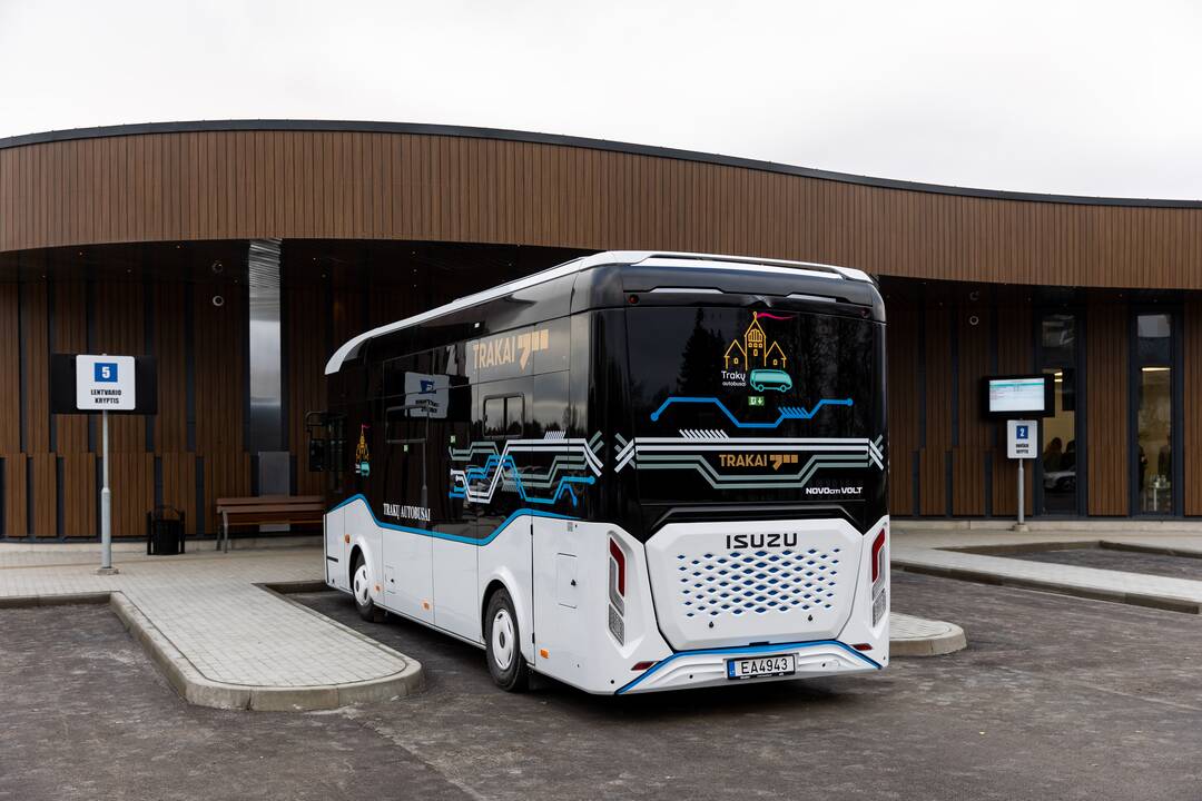 Trakuose atidaryta nauja autobusų stotis