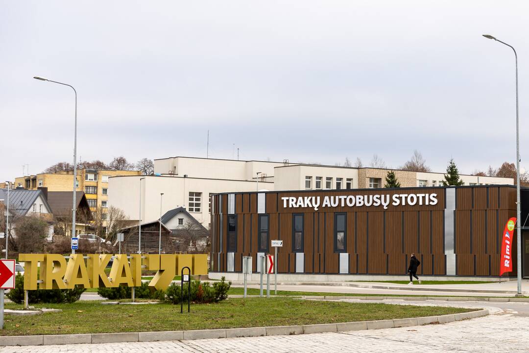 Trakuose atidaryta nauja autobusų stotis