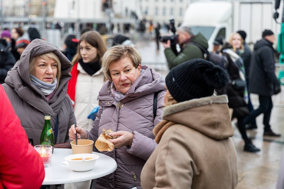 Senelių paramos akcija „Maltiečių sriuba“