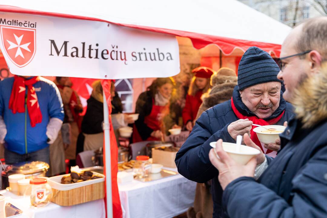 Senelių paramos akcija „Maltiečių sriuba“