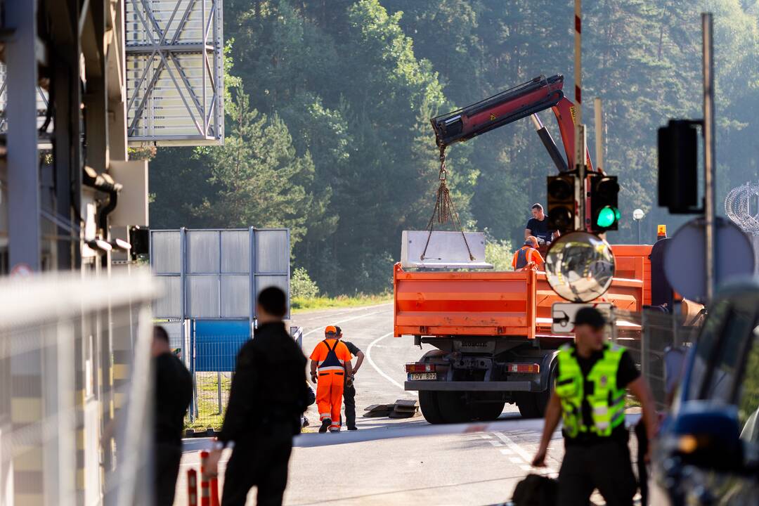 Blokuojamas Šumsko pasienio kontrolės punktas