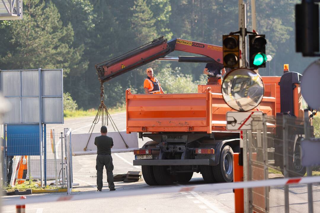 Blokuojamas Šumsko pasienio kontrolės punktas
