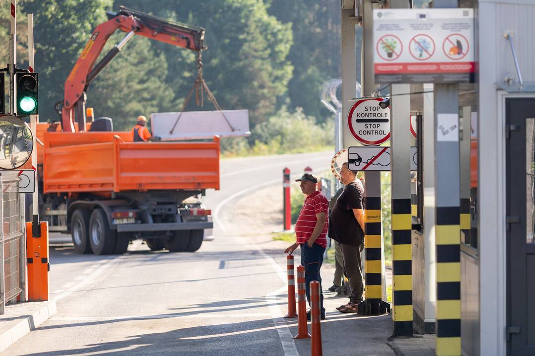 Blokuojamas Šumsko pasienio kontrolės punktas