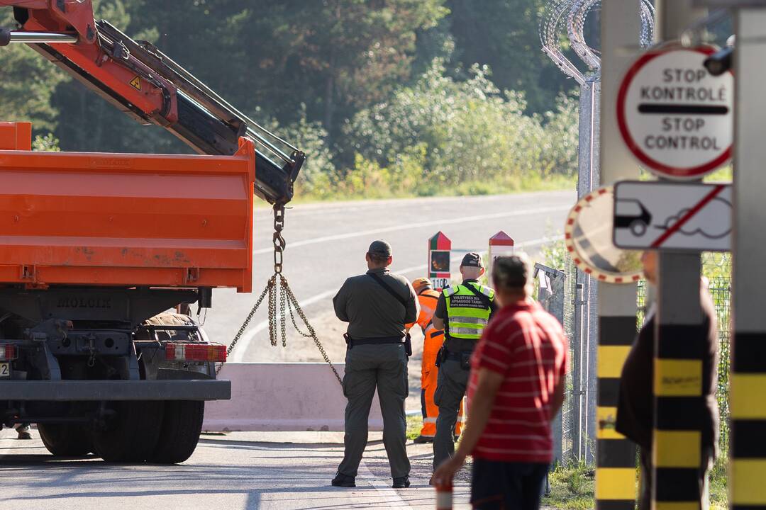 Blokuojamas Šumsko pasienio kontrolės punktas