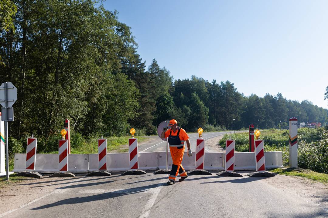 Blokuojamas Šumsko pasienio kontrolės punktas