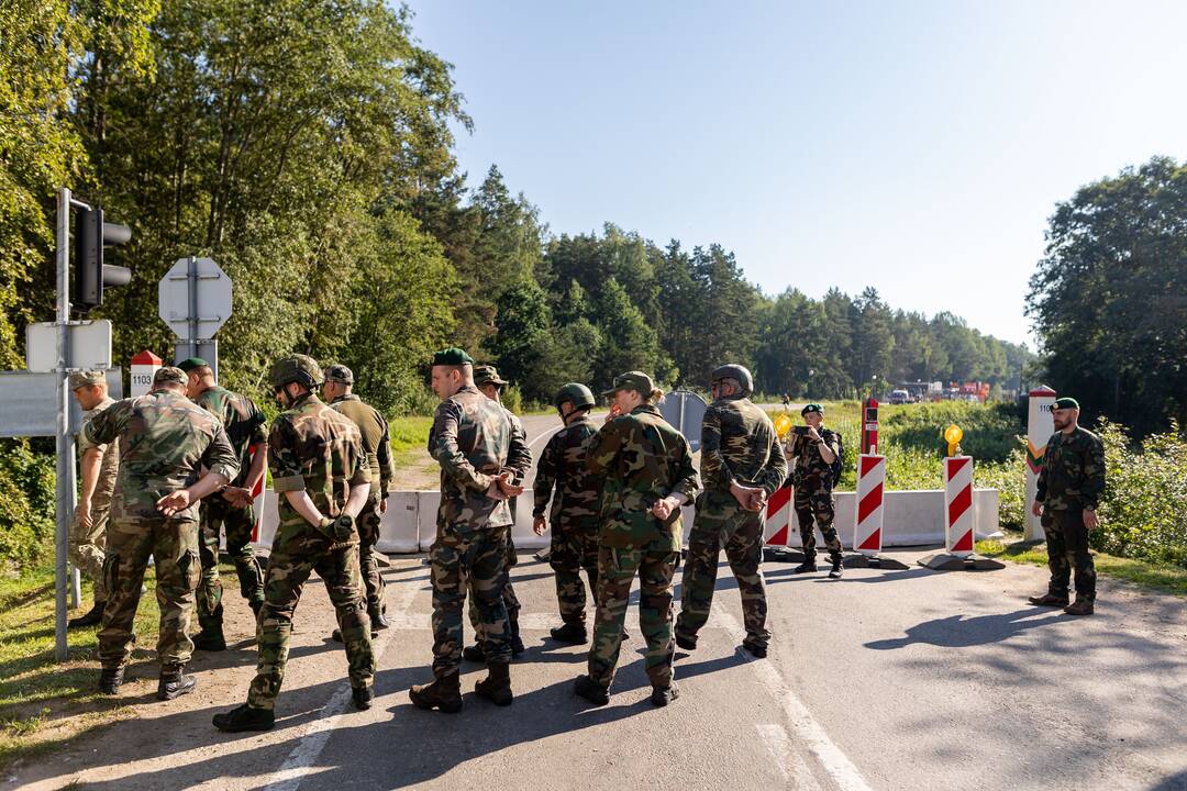 Blokuojamas Šumsko pasienio kontrolės punktas
