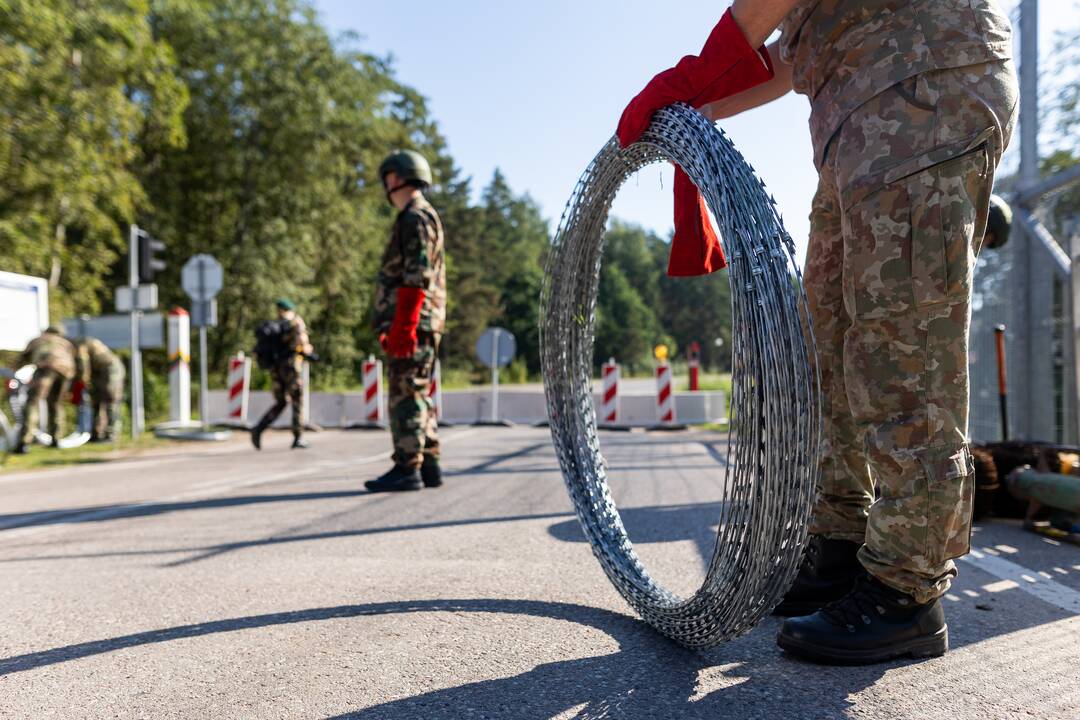 Blokuojamas Šumsko pasienio kontrolės punktas