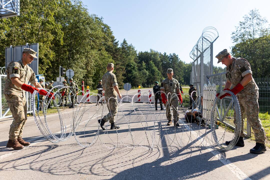 Blokuojamas Šumsko pasienio kontrolės punktas