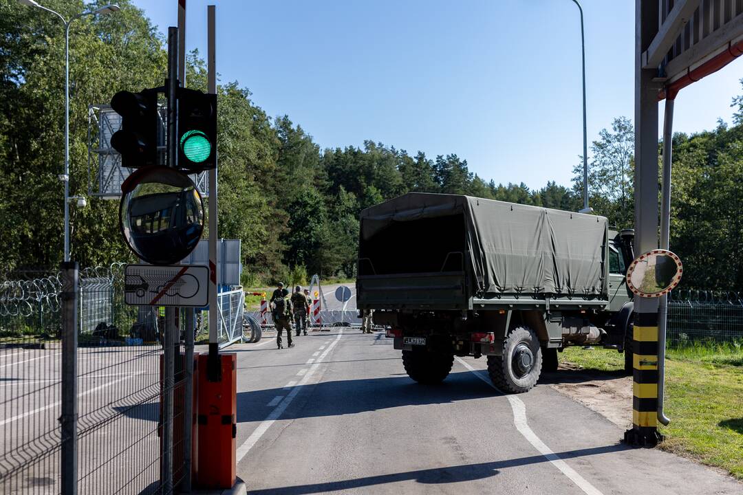 Blokuojamas Šumsko pasienio kontrolės punktas