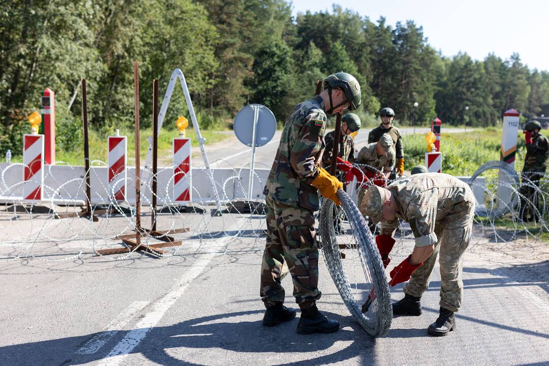 Blokuojamas Šumsko pasienio kontrolės punktas