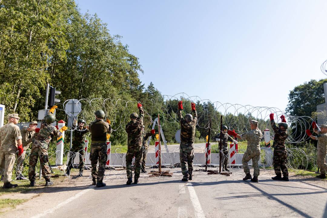 Blokuojamas Šumsko pasienio kontrolės punktas