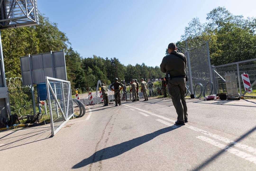 Blokuojamas Šumsko pasienio kontrolės punktas