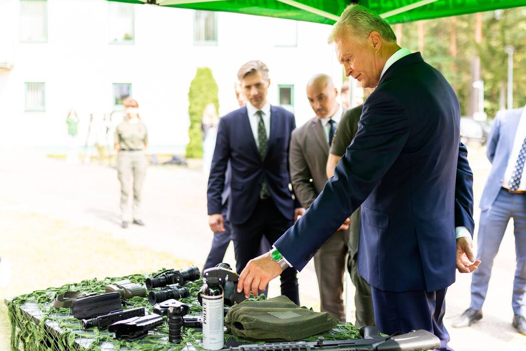 Prezidento vizitas A. Barausko užkardoje