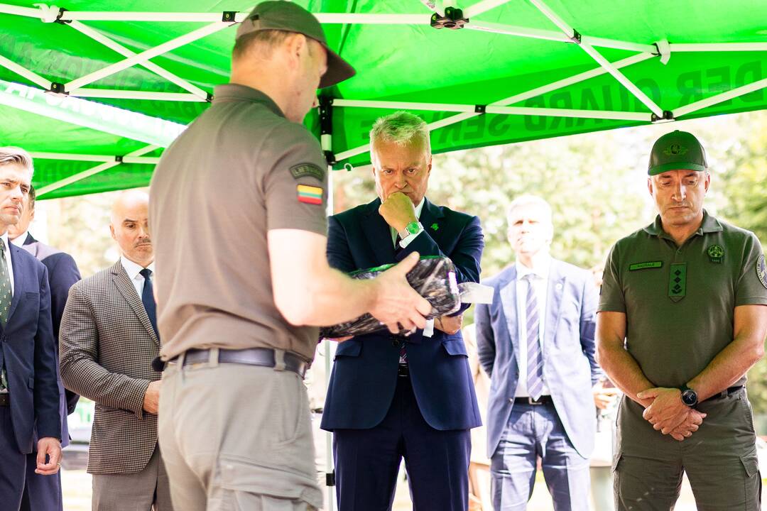 Prezidento vizitas A. Barausko užkardoje