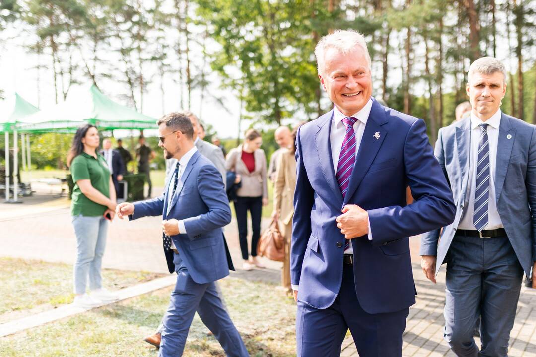 Prezidento vizitas A. Barausko užkardoje