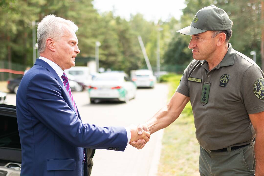 Prezidento vizitas A. Barausko užkardoje