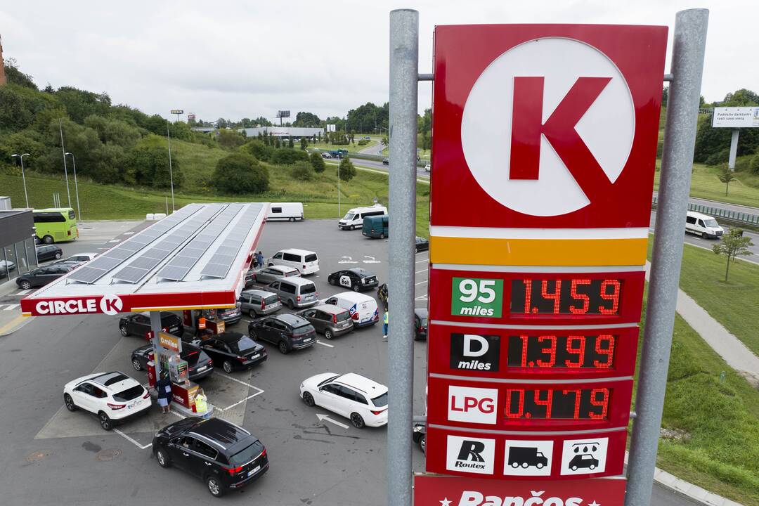 „Circle K“ degalų kainos mažinimo iniciatyva