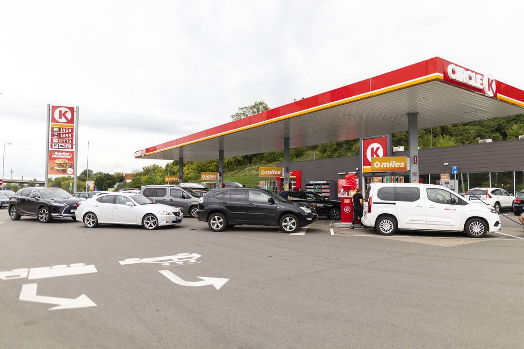 „Circle K“ degalų kainos mažinimo iniciatyva