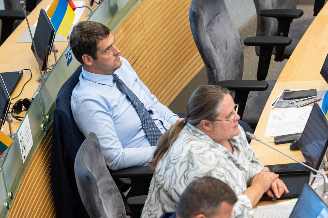 Siūlymas pradėti apkaltos procesą R. Žemaitaičiui