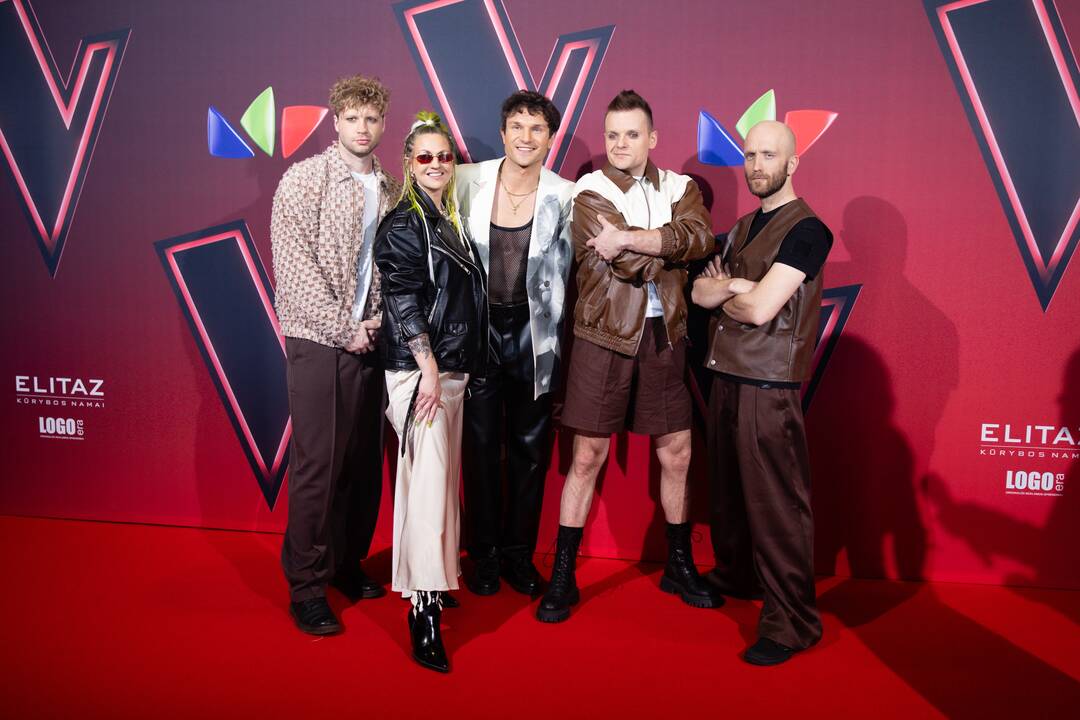 „Lietuvos balsas. Kartos“ finalo raudonasis kilimas