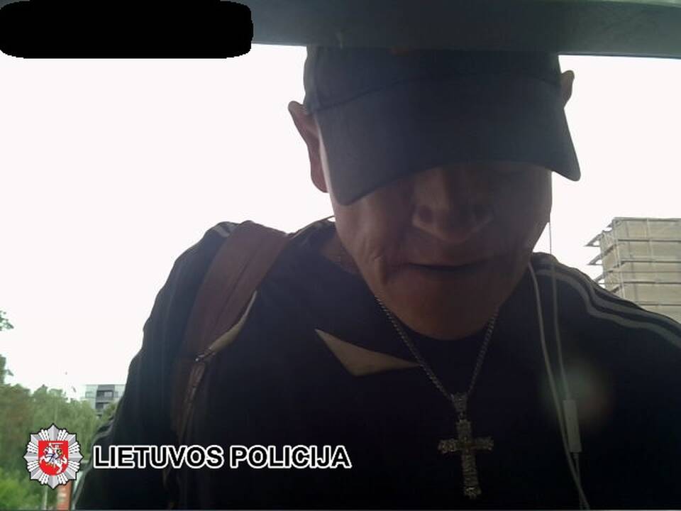 Sostinės policija prašo visuomenės pagalbos: gal atpažįstate šį asmenį?