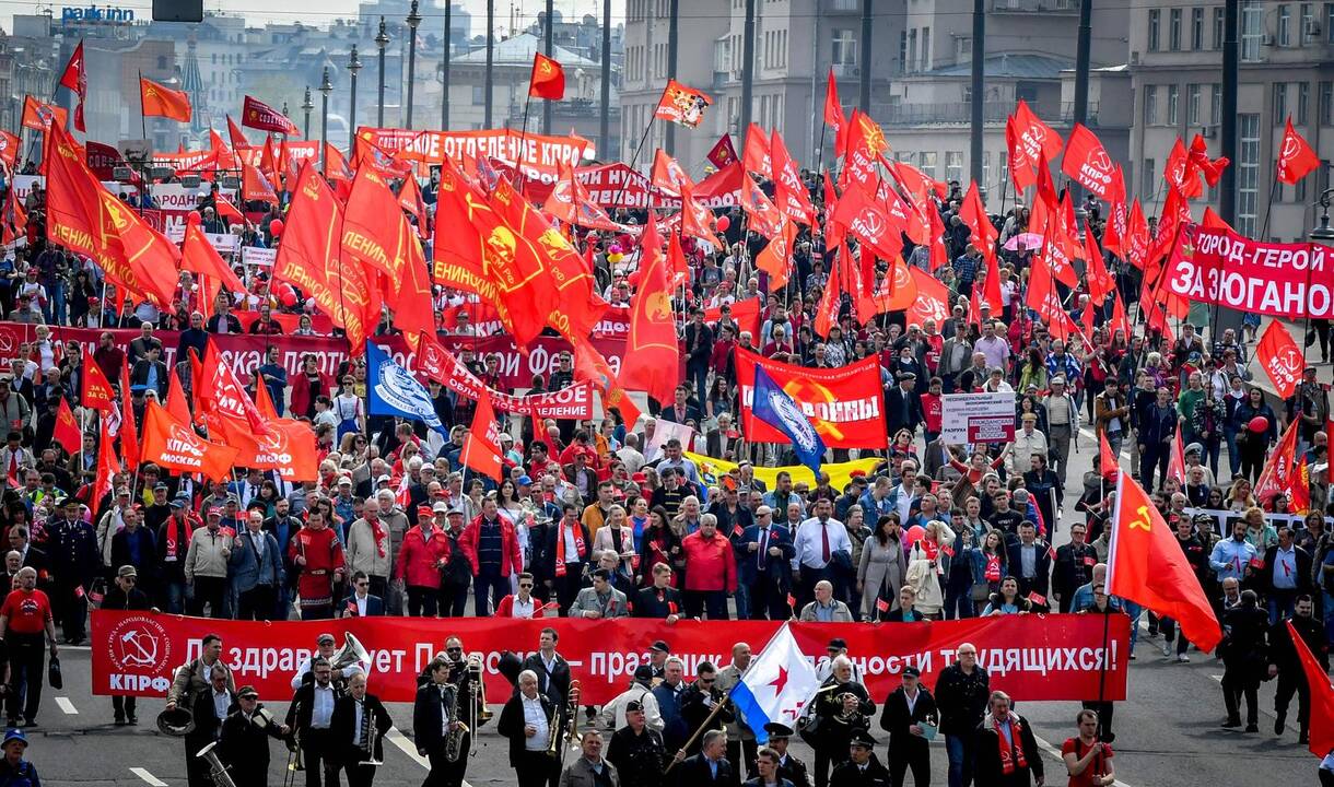 Gegužės 1-ąją lydi darbininkų ir aktyvistų protestai