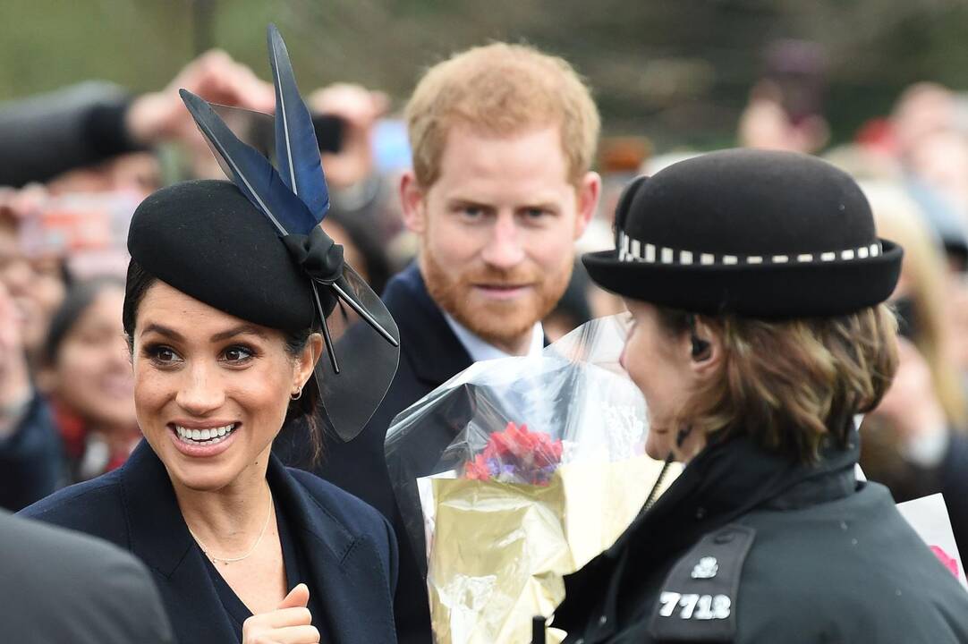 Britų karališkoji šeima švenčia Kalėdas