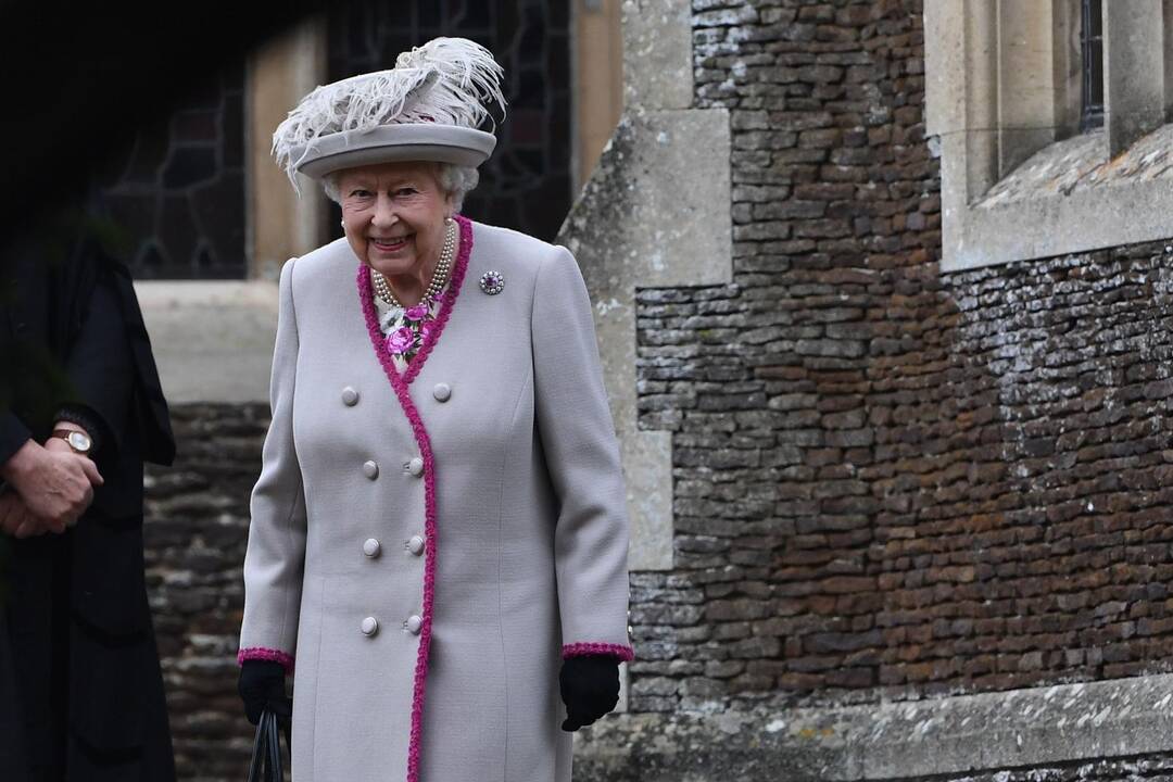 Britų karališkoji šeima švenčia Kalėdas