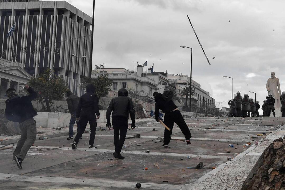 Protestas Atėnuose