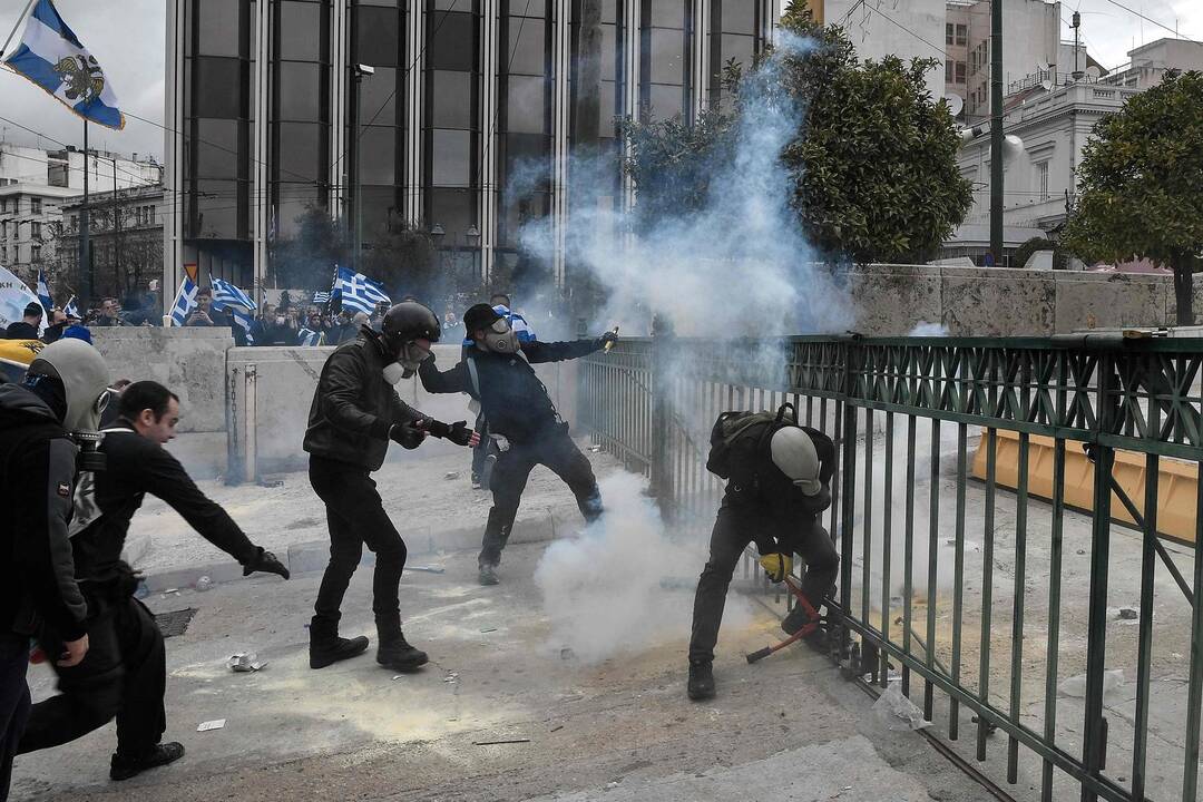 Protestas Atėnuose