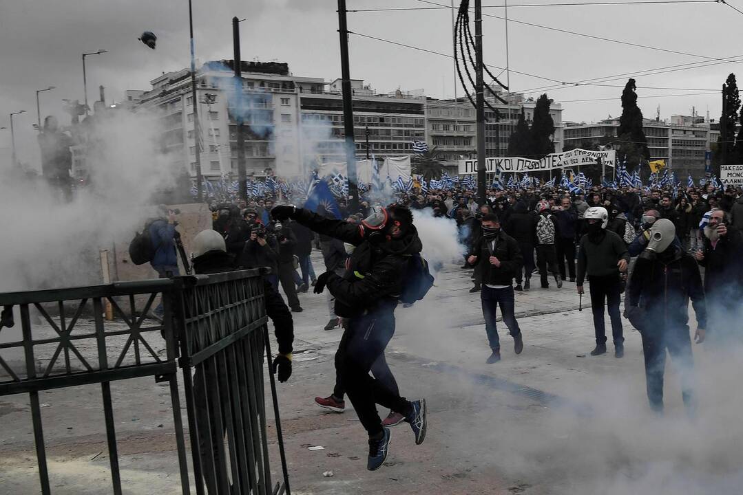 Protestas Atėnuose