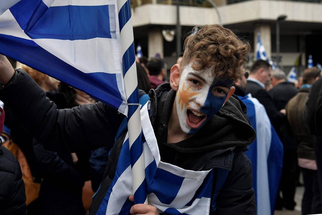 Protestas Atėnuose