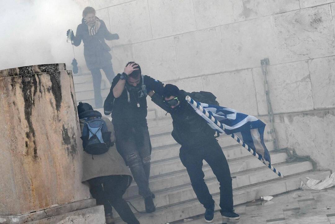 Protestas Atėnuose