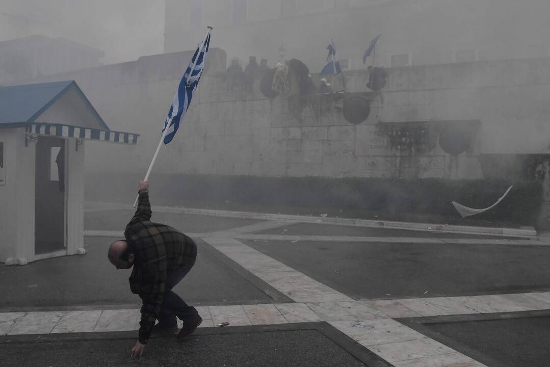 Protestas Atėnuose
