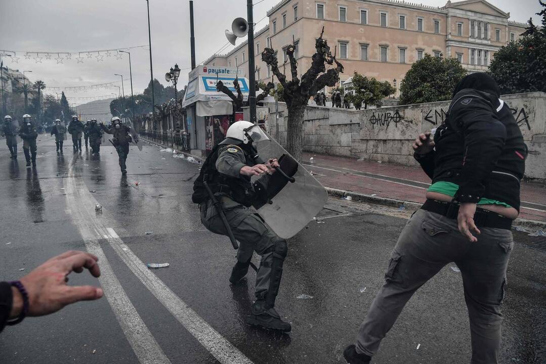 Protestas Atėnuose