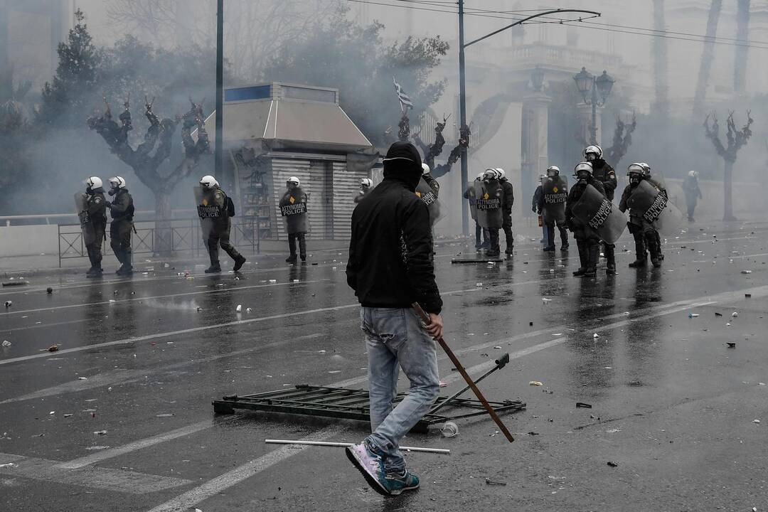 Protestas Atėnuose