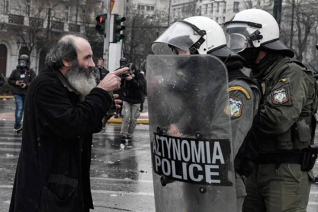 Protestas Atėnuose