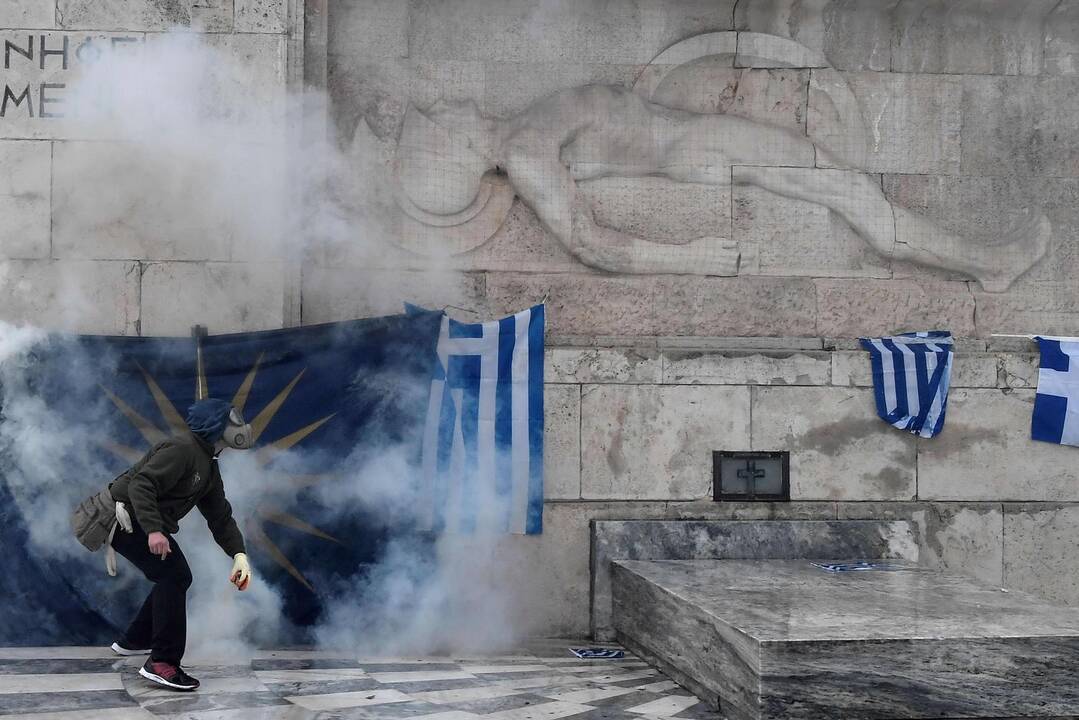 Protestas Atėnuose