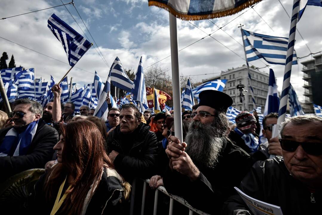 Protestas Atėnuose