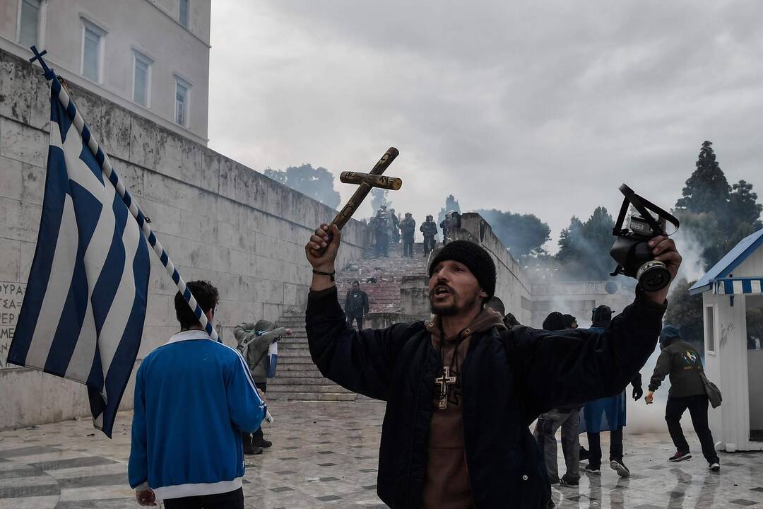 Protestas Atėnuose