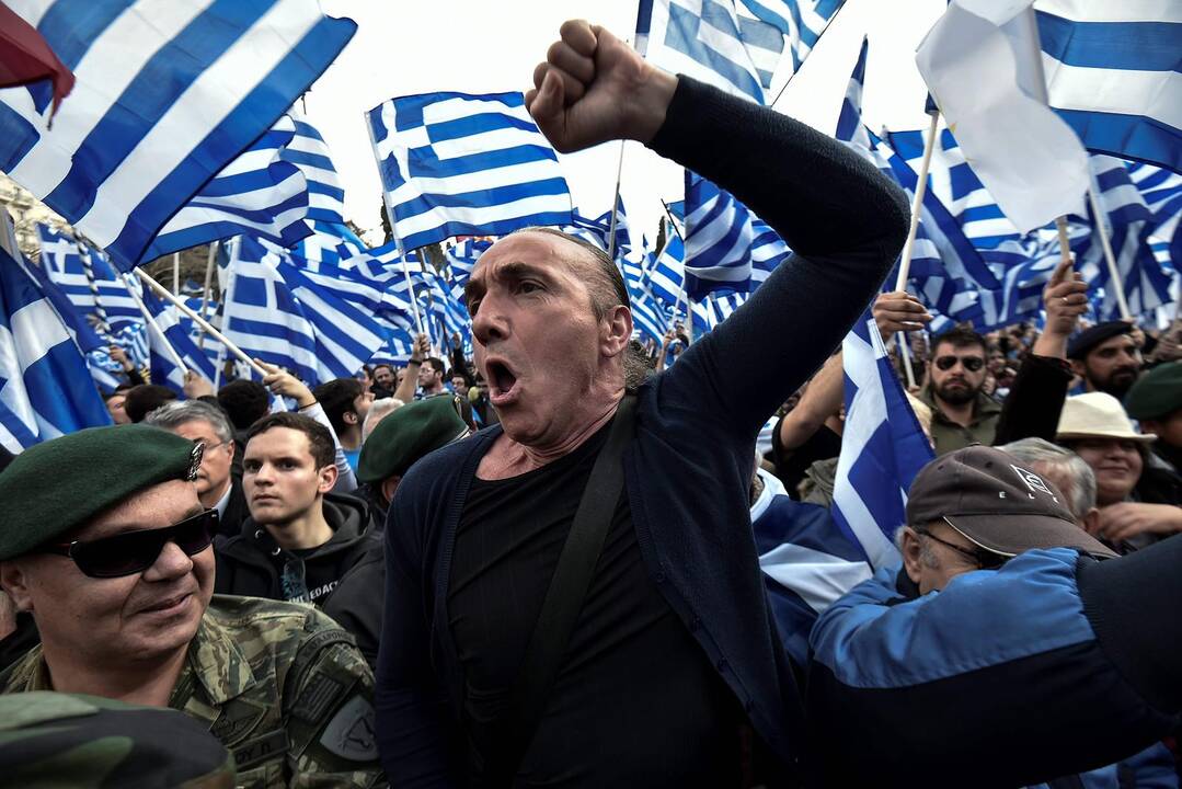 Protestas Atėnuose