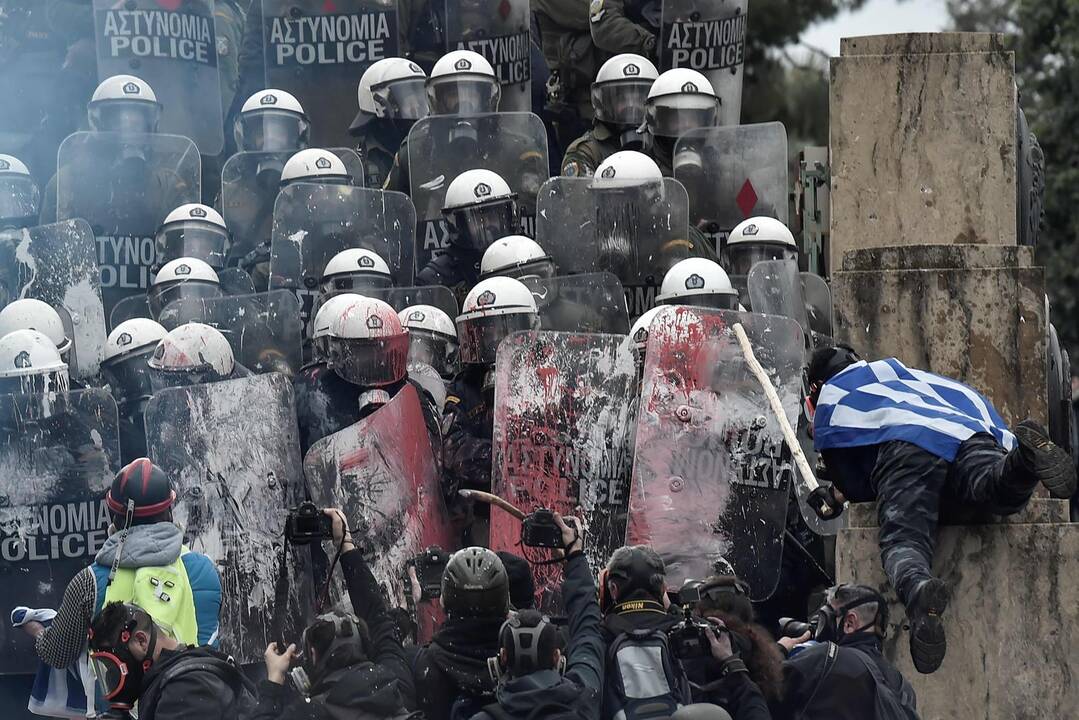 Protestas Atėnuose
