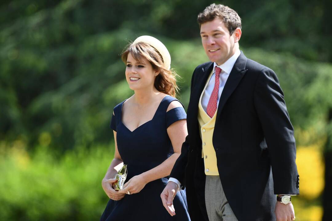 Princesė Eugenie ir Jackas Brooksbankas