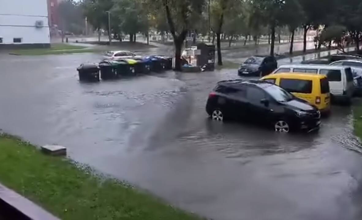 Lietuvoje siautėja stichija