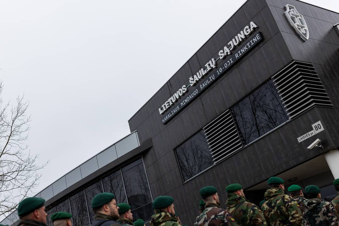 Lietuvos šaulių sąjungos naujų patalpų atidarymas