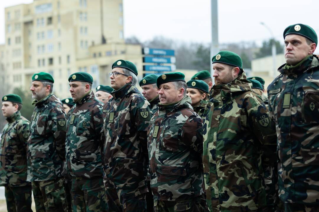 Lietuvos šaulių sąjungos naujų patalpų atidarymas